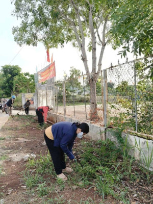 PHỤ NỮ AN LỘC CHUNG TAY VÌ MÔI TRƯỜNG XANH – SẠCH – ĐẸP