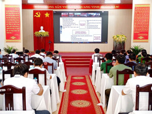 PHƯỜNG AN LỘC THAM GIA LỚP BỒI DƯỠNG NÂNG CAO NĂNG LỰC, XỬ LÝ TÌNH HUỐNG THỰC TIỄN ĐỐI VỚI ĐỘI NGŨ CÁN BỘ CƠ SỞ