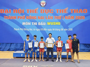 PHƯỜNG AN LỘC ĐẠT THÀNH TÍCH ẤN TƯỢNG TẠI GIẢI WUSHU ĐẠI HỘI THỂ DỤC THỂ THAO THÀNH PHỐ ĐỒNG NAI LẦN THỨ I NĂM 2026 🥋🏆