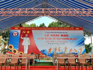 LỄ KHAI MẠC ĐẠI HỘI THỂ DỤC THỂ THAO PHƯỜNG AN LỘC LẦN THỨ I NĂM 2026