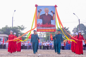 KHAI MẠC ĐẠI HỘI THỂ DỤC THỂ THAO PHƯỜNG AN LỘC LẦN THỨ I NĂM 2026 - THẮP SÁNG KHÁT VỌNG VƯƠN LÊN