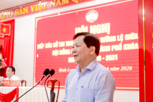 TỔ ĐẠI BIỂU HĐND THÀNH PHỐ ĐỒNG NAI TIẾP XÚC CỬ TRI PHƯỜNG AN LỘC VÀ PHƯỜNG BÌNH LONG TRƯỚC KỲ HỌP THƯỜNG LỆ GIỮA NĂM 2026