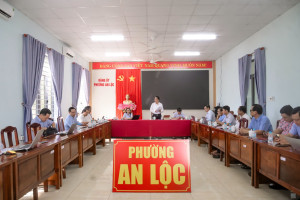 HỌP BAN CHỈ ĐẠO VỀ PHÁT TRIỂN KHOA HỌC, CÔNG NGHỆ, ĐỔI MỚI SÁNG TẠO VÀ CHUYỂN ĐỔI SỐ PHƯỜNG AN LỘC 6 THÁNG ĐẦU NĂM 2026 🔷🔷