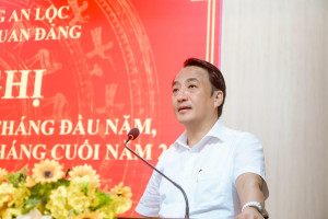ĐẢNG ỦY CÁC CƠ QUAN ĐẢNG PHƯỜNG AN LỘC TỔ CHỨC HỘI NGHỊ SƠ KẾT CÔNG TÁC ĐẢNG 6 THÁNG ĐẦU NĂM, TRIỂN KHAI PHƯƠNG HƯỚNG, NHIỆM VỤ 6 THÁNG CUỐI NĂM 2026