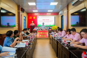 HỘI NGHỊ ĐÁNH GIÁ KẾT QUẢ HOẠT ĐỘNG TÍN DỤNG CHÍNH SÁCH 6 THÁNG ĐẦU NĂM VÀ TRIỂN KHAI NHIỆM VỤ 6 THÁNG CUỐI NĂM 2026.