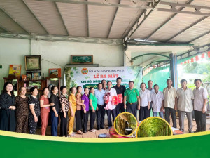 PHƯỜNG AN LỘC RA MẮT CHI HỘI NÔNG DÂN NGHỀ NGHIỆP "CHĂM SÓC VÀ KHAI THÁC CÂY CAO SU" KHU PHỐ THANH HẢI