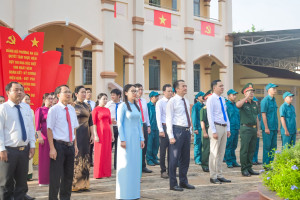 PHƯỜNG AN LỘC DUY TRÌ SINH HOẠT DƯỚI CỜ ĐẦU THÁNG 8, QUYẾT TÂM HOÀN THÀNH THẮNG LỢI NHIỆM VỤ NĂM 2026