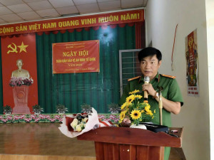 NGÀY HỘI TOÀN DÂN BẢO VỆ AN NINH TỔ QUỐC TẠI KHU PHỐ THANH HÒA