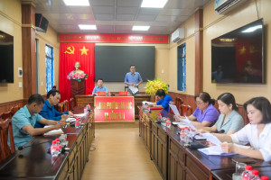 ĐOÀN GIÁM SÁT SỐ 2 THƯỜNG TRỰC HĐND PHƯỜNG AN LỘC HỌP TRIỂN KHAI NHIỆM VỤ GIÁM SÁT KẾT QUẢ GIẢI QUYẾT KIẾN NGHỊ CỦA CỬ TRI
