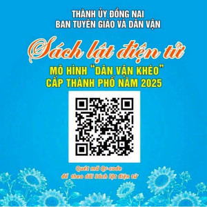 Đẩy mạnh tuyên truyền Sách lật điện tử về mô hình Dân vận khéo cấp thành phố