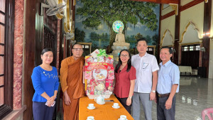LÃNH ĐẠO PHƯỜNG AN LỘC THĂM, CHÚC MỪNG CÁC CƠ SỞ TÔN GIÁO NHÂN DỊP ĐẠI LỄ VU LAN NĂM 2026