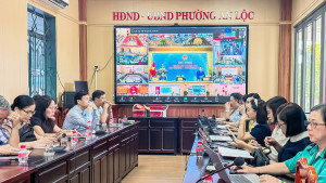 PHƯỜNG AN LỘC THAM DỰ HỘI NGHỊ TRỰC TUYẾN TOÀN QUỐC TỔNG KẾT NĂM HỌC 2025 - 2026, TRIỂN KHAI NHIỆM VỤ NĂM HỌC 2026 - 2027 🎓
