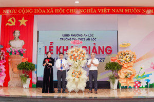 TRƯỜNG TH - THCS AN LỘC - CÙNG NHAU VIẾT NÊN NHỮNG TRANG ĐẦU TIÊN CỦA NĂM HỌC MỚI