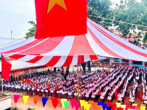TRƯỜNG TH-THCS THANH LƯƠNG TỔ CHỨC LỄ KHAI GIẢNG NĂM HỌC 2026 - 2027  🌼