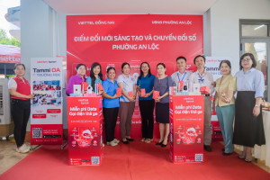 PHƯỜNG AN LỘC HƯỞNG ỨNG NGÀY CHUYỂN ĐỔI SỐ QUỐC GIA 10/10
