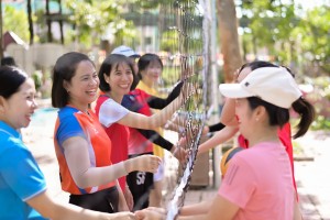 TRƯỜNG MẦM NON AN LỘC TỔ CHỨC GIẢI BÓNG CHUYỀN HƠI CHÀO MỪNG NGÀY PHỤ NỮ VIỆT NAM 20/10 🌷