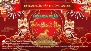 Hội hoa xuân trên địa bàn phường An Lộc