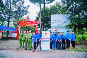 XÃ AN PHƯỚC: LAN TỎA PHONG TRÀO “NGÀY CHỦ NHẬT XANH” LẦN THỨ VII NĂM 2025