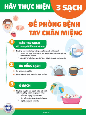 XÃ AN PHƯỚC - CHỦ ĐỘNG PHÒNG, CHỐNG BỆNH TAY CHÂN MIỆNG Ở TRẺ EM