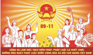 Bài tuyên truyền về Ngày Pháp luật Việt Nam 09/11  