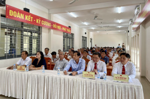 ĐẢNG ỦY XÃ AN PHƯỚC TỔ CHỨC HỌP MẶT KỶ NIỆM 96 NĂM NGÀY THÀNH LẬP ĐẢNG ( 03/02), TRAO HUY HIỆU ĐẢNG VÀ GẶP MẶT NGUYÊN LÃNH ĐẠO QUA CÁC THỜI KỲ