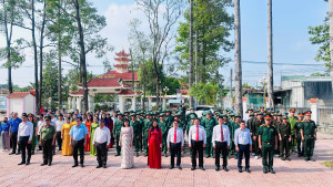 Xã An Phước - Trang trọng tổ chức Lễ viếng Đền thờ Liệt sĩ trước ngày giao quân năm 2026