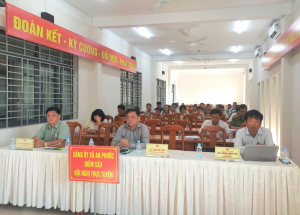 Hội nghị báo cáo viên Tỉnh ủy tháng 3/2026 tại điểm cầu xã An Phước