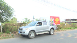 Tuyên truyền bằng xe thông tin lưu động