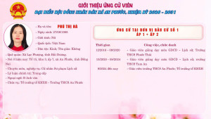 Xã An Phước công bố tiểu sử tóm tắt 39 ứng cử viên đại biểu HĐND xã nhiệm kỳ 2026–2031