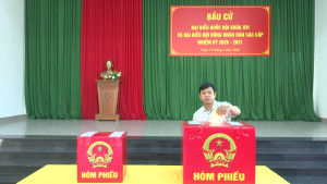 Cập nhật tiến độ bầu cử xã An Phước: Hơn 99% cử tri đi bầu