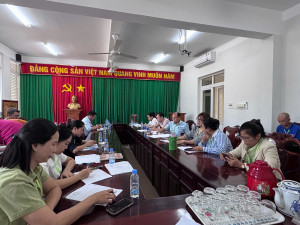 Ủy ban bầu cử xã An Phước cập nhật tiến độ bầu cử