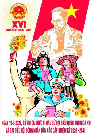 Xã An Phước - Đẩy mạnh tuyên truyền lưu động về cuộc bầu cử đại biểu Quốc hội và đại biểu Hội đồng nhân dân các cấp nhiệm kỳ 2026–2031