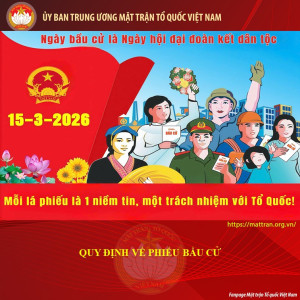 BẦU CỬ ĐẠI BIỂU QUỐC HỘI VÀ HĐND CÁC CẤP: QUY ĐỊNH VỀ PHIẾU BẦU CỬ