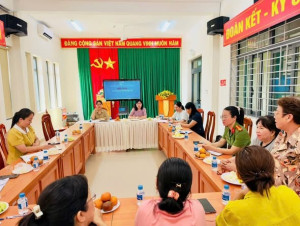 Hội Phụ nữ xã An Phước tổ chức hội nghị Ban Chấp hành quý II/2026
