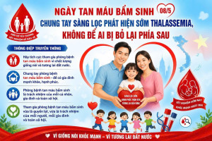 Xã An Phước hưởng ứng Ngày Thalassemia thế giới (8-5): Nâng cao nhận thức, chủ động phòng ngừa bệnh tan máu bẩm sinh