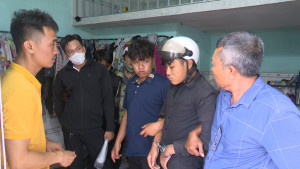 Bắt đối tượng Danh Tuấn tại nhà trọ
