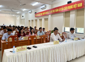 ĐẢNG ỦY XÃ AN PHƯỚC TỔ CHỨC HỘI NGHỊ TRIỂN KHAI KẾ HOẠCH HÀNH ĐỘNG THỰC HIỆN NGHỊ QUYẾT 05 CỦA THÀNH ỦY