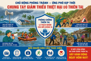 Xã An Phước chủ động ứng phó lũ và tìm kiếm cứu nạn mùa mưa bão   năm 2026