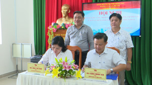 Hội nghị bàn giao nhiệm vụ công tác dân vận giữa Ban xây...