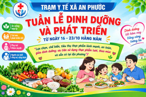 BÀI TUYÊN TRUYỀN HƯỞNG ỨNG TUẦN LỄ DINH DƯỠNG VÀ PHÁT TRIỂN NĂM 2026
