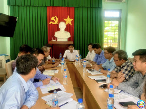 BND xã An Viễn vừa có buổi làm việc, gặp gỡ với lãnh đạo Trung tâm Dịch vụ Nông nghiệp tỉnh Đồng Nai