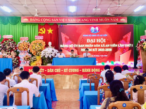 TỔ CHỨC THÀNH CÔNG ĐẠI HỘI ĐẢNG BỘ UỶ BAN NHÂN DÂN XÃ AN VIỄN LẦN THỨ I, NHIỆM KÝ 2025-2030