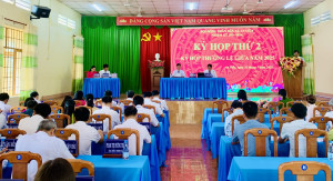 KỲ HỌP THỨ 2 HỘI ĐỒNG NHÂN DÂN XÃ AN VIỄN