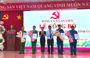 CÔNG BỐ QUYẾT ĐỊNH CÔNG TÁC CÁN BỘ CỦA BTV TỈNH ỦY