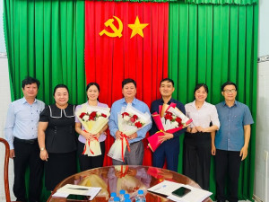 Ban thường vụ đảng ủy xã An Viễn gặp gỡ, giao nhiệm vụ cho đoàn đại biểu tham dự đại hội đảng bộ Tỉnh Đồng Nai