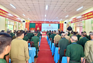 PHIÊN THỨ I ĐẠI HỘI ĐẠI BIỂU HỘI CỰU CHIẾN BINH XÃ AN VIỄN, NHIỆM KỲ 2025-2030.