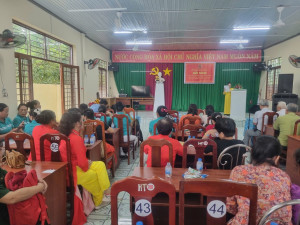 CHI HỘI NÔNG DÂN CÁC ẤP TỔ CHỨC HỘI NGHỊ BAN CHẤP HÀNH MỞ RỘNG, CHUẨN BỊ CHO ĐẠI HỘI ĐẠI BIỂU HỘI NÔNG DÂN XÃ LẦN THỨ I, NHIỆM KỲ 2025-2030
