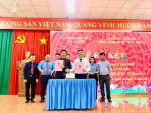 Lễ ký kết Biên bản ghi nhớ hợp tác hỗ trợ đào tạo nghề