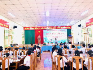 Xã An Viễn tổ chức diễn đàn Lắng nghe trẻ em nói