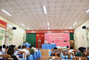 HĐND xã An Viễn tổ chức Kỳ họp thứ 4 (kỳ họp chuyên đề), nhiệm kỳ 2021-2026